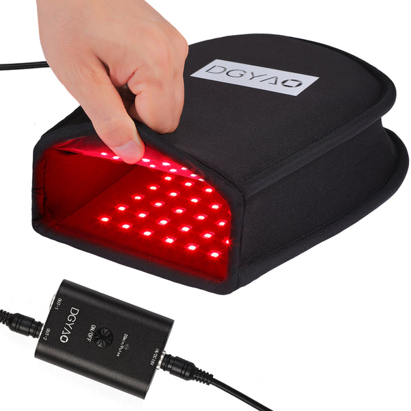 DGYAO Newest Red Light Phototherapy Glove for Hand Infrared Light Mitten Device for Hands Wrist Fingers Joints Muscle Relax