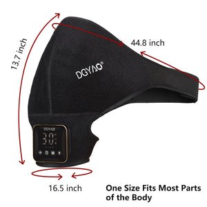 DGYAO Red Light Therapy for Shoulder, Cordless Near Infrared Light Therapy Device with Power Bank, Home Use Light Therapy Wrap Benefit for Shoulder Joint Pain Relief Muscle Relax