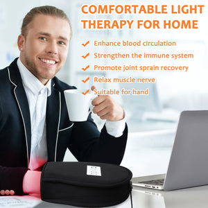 DGYAO Newest Red Light Phototherapy Glove for Hand Infrared Light Mitten Device for Hands Wrist Fingers Joints Muscle Relax
