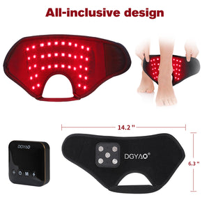 DGYAO Red Light & Infrared Light Ankle Pad - 660nm/850nm Dual Muscle and Joint Relax