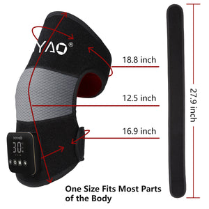 DGYAO Red Light Therapy for Knee with Power Bank, 660nm & 850nm Near Infrared Light Therapy Device for Knee Elbow Shoulder Joint Pain Relief