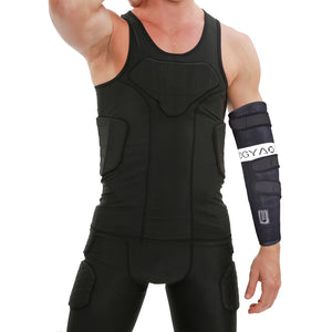 DGYAO Red Light Therap-y for Calf Leg Arm Brace Wrap Pad Wearable with 880NM Near Infrared Light