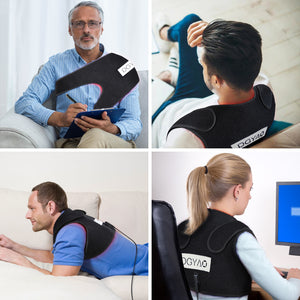 DGYAO Red Light Therapy Device for Shoulder Back Muscle and Joint with LED Infrared Light Lamp