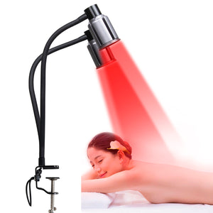DGYAO Led Red Light Therapy Lamp for 660nm Grow Light Set with Stand