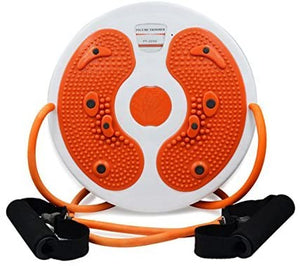 DGYAO Waist Trimmer Foot Massage Waist Twister Simply Fit Board with Latex Pull Rope Exercise Arms Twister Exercise Balance Board Twist Board Waist Twisting Disc Homer