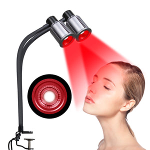DGYAO Led Red Light Therapy Lamp for 660nm Grow Light Set with Stand