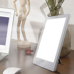 DGYAO@ Touch 12,000 Lux LED Light Therapy Lamp with Adjustable Color, Brightness Controls, Time Setting