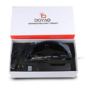 DGYAO@ 660nm LED Red Light Therapy Device for Joint & Muscle Pain Relief (Silver)