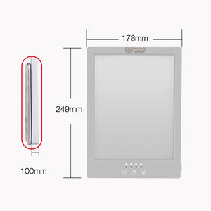 DGYAO@ Touch 12,000 Lux LED Light Therapy Lamp with Adjustable Color, Brightness Controls, Time Setting