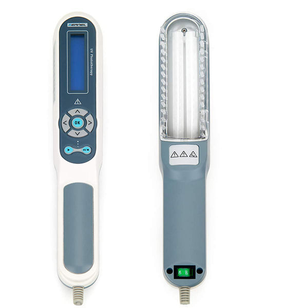 FDA Approved Hand-held UVB Light Therapy Home Phototherapy for Skin Disorders Treatment