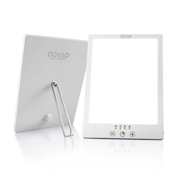 DGYAO@ Touch 12,000 Lux LED Light Therapy Lamp with Adjustable Color, Brightness Controls, Time Setting